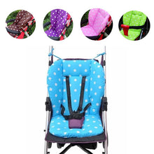 Load image into Gallery viewer, New Thick Colorful Baby Infant Stroller Car Seat Pushchair Cushion Cotton  Mat Lovely Cute Design Baby Seat Cushions