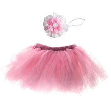 Load image into Gallery viewer, Newborn Baby Infant Costume Outfit Princess Tutu Skirt Matching Headband New Newborn Baby Princess Design Photography Props
