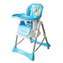 Load image into Gallery viewer, Portable Baby High Chair Booster Seat Kid,Infant Baby Dining Lunch Feeding Chair,Plastic Chair Folding,Seggiolone Portatile Baby