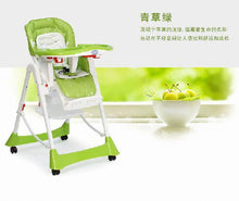 Load image into Gallery viewer, Portable Baby High Chair Booster Seat Kid,Infant Baby Dining Lunch Feeding Chair,Plastic Chair Folding,Seggiolone Portatile Baby