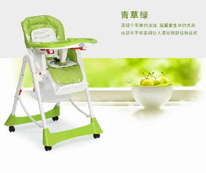 Portable Baby High Chair Booster Seat Kid,Infant Baby Dining Lunch Feeding Chair,Plastic Chair Folding,Seggiolone Portatile Baby