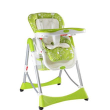 Load image into Gallery viewer, Folding Chair Plastic Metal Baby Dining Chair,Adjustable Baby Booster Seat High Chair Portable Cadeira Infantil,Cadeira ParaBebe