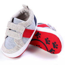 Load image into Gallery viewer, Striped Sneakers baby boy