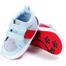 Load image into Gallery viewer, Striped Sneakers baby boy