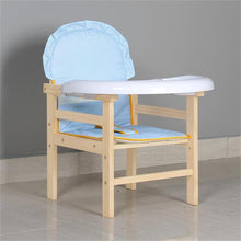 Load image into Gallery viewer, Fancy Blue Feeding Hig Chair