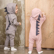 Load image into Gallery viewer, Dinosaur Long Sleeve Jumpsuits