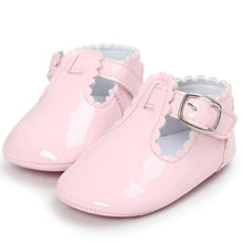Load image into Gallery viewer, Spring Baby Shoes PU Leather Newborn Boys Girls Shoes First Walkers Baby Moccasins