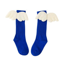 Load image into Gallery viewer, Girls Leg Warm Wing Stripes Socks