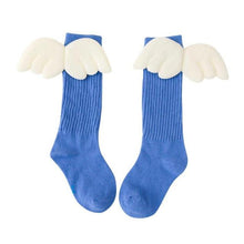 Load image into Gallery viewer, Girls Leg Warm Wing Stripes Socks