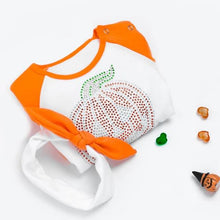 Load image into Gallery viewer, Newborn Girl Halloween Costume For Kids Toddler Sequins Pumpkin Rompers Headband 2pcs Suit Newborn Lace Party Sets Girls Clothes