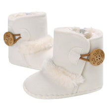 Load image into Gallery viewer, Warm Autumn Winter Fleece Baby Shoes Toddler Soft Sole Boots Girls Boys Toddlers Snow Boots Sneakers