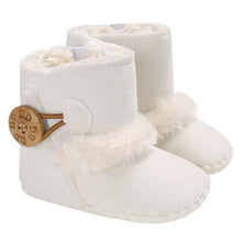 Load image into Gallery viewer, Warm Autumn Winter Fleece Baby Shoes Toddler Soft Sole Boots Girls Boys Toddlers Snow Boots Sneakers