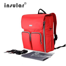 Load image into Gallery viewer, Insular Elegant Baby Diaper Backpacks Bags Nappy Stroller Bags Multifunctional Maternity Changing Bags For Mommy Women Backpacks