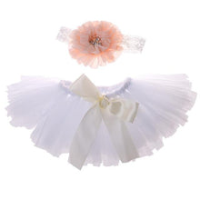 Load image into Gallery viewer, Newborn Baby Infant Costume Outfit Princess Tutu Skirt Matching Headband New Newborn Baby Princess Design Photography Props