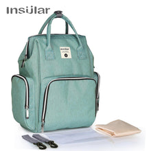 Load image into Gallery viewer, Insular Baby Diaper Backpack Maternity Mommy Changing Bag Baby Stroller Organizer Diaper Backpack
