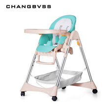 Load image into Gallery viewer, Multifunctional Baby Feeding Table Chair Seat Portable Folding Can Sit Lying Stable Safety Support Baby High Chair Dinner Lunch