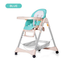 Load image into Gallery viewer, Multifunctional Baby Feeding Table Chair Seat Portable Folding Can Sit Lying Stable Safety Support Baby High Chair Dinner Lunch