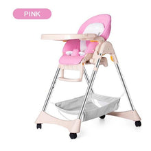 Load image into Gallery viewer, Multifunctional Baby Feeding Table Chair Seat Portable Folding Can Sit Lying Stable Safety Support Baby High Chair Dinner Lunch