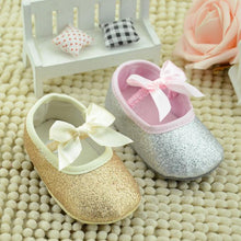 Load image into Gallery viewer, Glitter Baby Shoes Sneaker Anti-slip Soft Sole Toddler