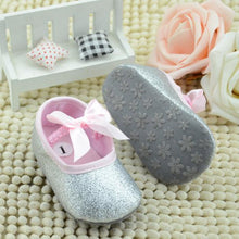 Load image into Gallery viewer, Glitter Baby Shoes Sneaker Anti-slip Soft Sole Toddler