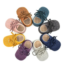 Load image into Gallery viewer, Hot Newborn Baby First Walk Shoes Girl Boy Soft Nubuck Leather Prewalker Anti-slip Shoes Moccasins Footwear Shoes Toddler Shoes