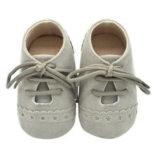 Load image into Gallery viewer, Hot Newborn Baby First Walk Shoes Girl Boy Soft Nubuck Leather Prewalker Anti-slip Shoes Moccasins Footwear Shoes Toddler Shoes