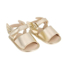 Load image into Gallery viewer, Newborn Baby Girls Wings Sandals Summer PU Solid Color Soft Casual Beach Shoes  0-18Months
