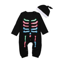 Load image into Gallery viewer, Long Sleeve Halloween Bone Costume