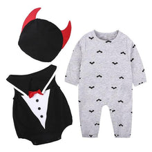 Load image into Gallery viewer, New Winter Baby Boy Girl Clothes Sets 2018 Halloween Costume For Kids Clothes Sets 3Pcs Cotton Newborn Infant Girl Clothing Sets