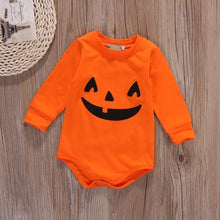 Load image into Gallery viewer, Halloween Baby Cotton Romper Newborn Baby Girl Boy Long Sleeve Romper Fall Pumpkin Body Suit 2017 New Halloween Costume Outfits
