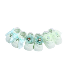 Load image into Gallery viewer, 3 Pairs/Set Cotton Baby Socks for Girl