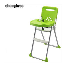 Load image into Gallery viewer, High Chairs Babies Mutifunctional baby high chair adjustable baby feeding chair folding dining