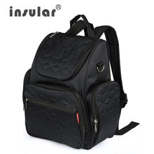 Load image into Gallery viewer, Insular Elegant Baby Diaper Backpacks Bags Nappy Stroller Bags Multifunctional Maternity Changing Bags For Mommy Women Backpacks