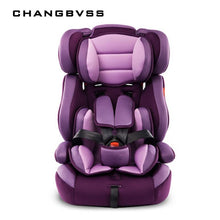 Load image into Gallery viewer, Portable Thick Car Seat For Kid And Children 5 Point Harness Safe Cushions For 9M~12Y Children With Safety Belt Safety Baby Seat