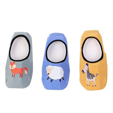 Load image into Gallery viewer, 3 pairs Baby Shoes Socks