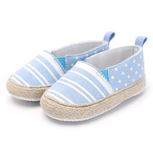 Load image into Gallery viewer, Baby Boy Girl Stripe Stars Stitch Casual Shoes