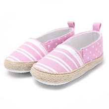 Load image into Gallery viewer, Baby Boy Girl Stripe Stars Stitch Casual Shoes