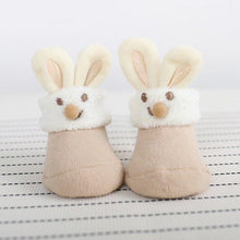 Load image into Gallery viewer, Newborn Toddler Baby Boy Girl Socks Cute Bunny Ears Floor Socks Anti-Slip Baby Step Sock