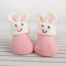 Load image into Gallery viewer, Newborn Toddler Baby Boy Girl Socks Cute Bunny Ears Floor Socks Anti-Slip Baby Step Sock