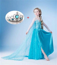 Load image into Gallery viewer, Princess Elsa Dress for Baby Girls Halloween Costume