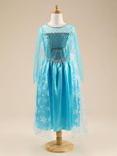 Load image into Gallery viewer, Princess Elsa Dress for Baby Girls Halloween Costume