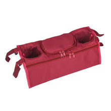 Load image into Gallery viewer, Storage bag Fashionable Waterproof Oxford Cloth Children Kids Baby Stroller Safe Console Tray Hanging Design Baby Carriage Bag