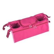 Load image into Gallery viewer, Storage bag Fashionable Waterproof Oxford Cloth Children Kids Baby Stroller Safe Console Tray Hanging Design Baby Carriage Bag