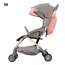Load image into Gallery viewer, Light Baby Stroller For Travelling Can Sit And Lie Down To Fold The Child Trolley On The Plane Baby Umbrella Baby Stroller 2017