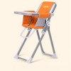 Load image into Gallery viewer, Mini Fold Baby Dining High Chair Ultra Light Weight Thin With Portable Bag