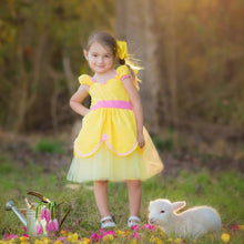 Load image into Gallery viewer, Halloween Costume Princess Girl Belle Dress Fancy Tutu Cinderella Dress Up Baby Kids Party Dresses For Girls Children Clothing