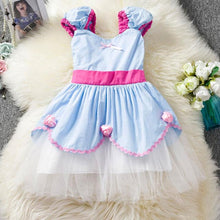 Load image into Gallery viewer, Halloween Costume Princess Girl Belle Dress Fancy Tutu Cinderella Dress Up Baby Kids Party Dresses For Girls Children Clothing