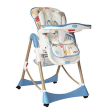 Load image into Gallery viewer, Folding Chair Plastic Metal Baby Dining Chair,Adjustable Baby Booster Seat High Chair Portable Cadeira Infantil,Cadeira ParaBebe